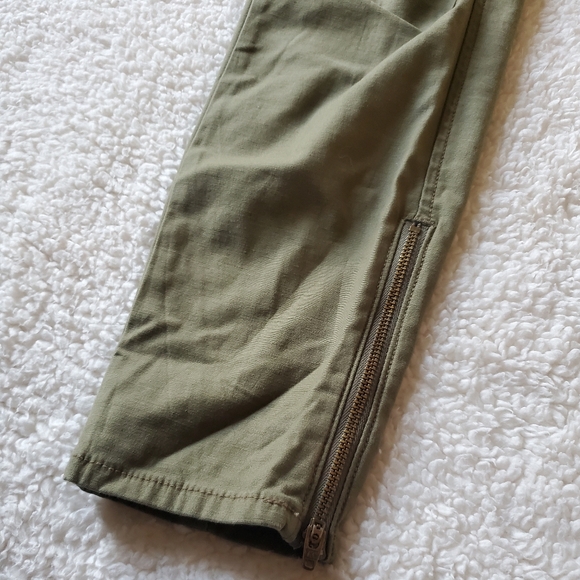 NWT Ralph Lauren Denim & Supply Skinny Military Cargo Pants in Green - Picture 8 of 9